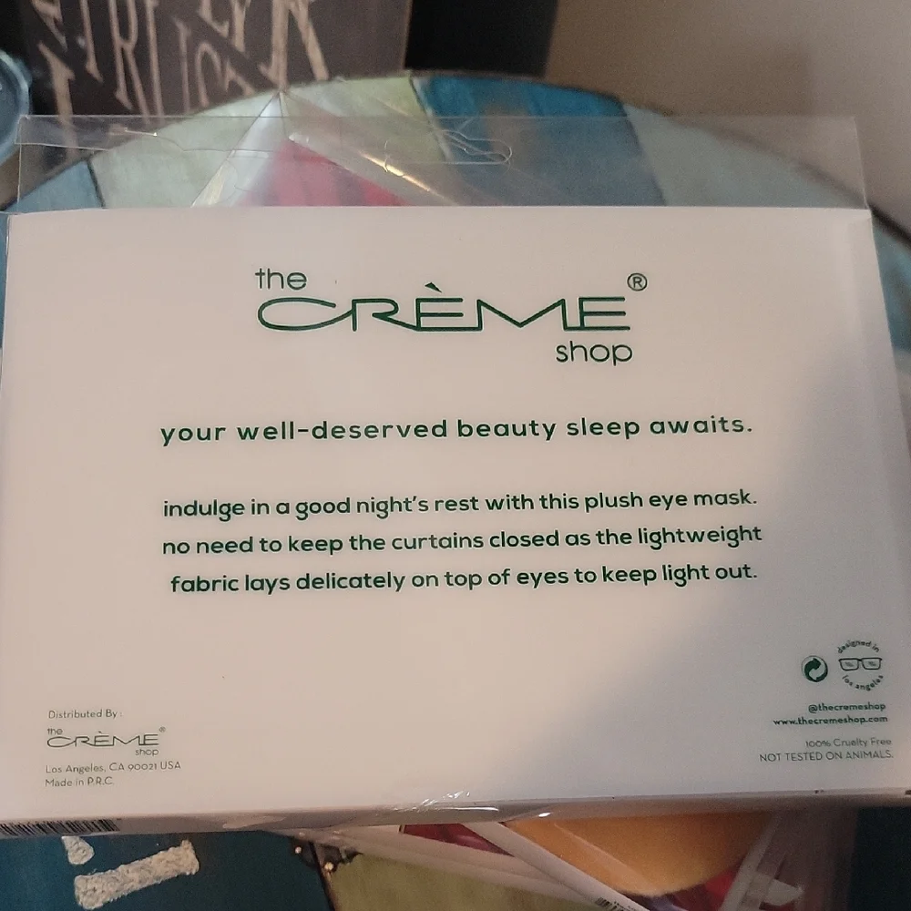 Elf Sleep Eye Mask By The Creme Shop - Picture 2 of 2